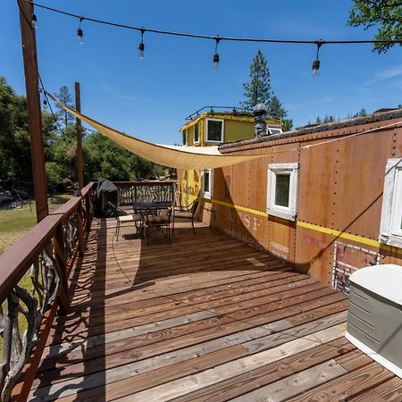 Villa Little Red Caboose à Oakhurst Extérieur photo