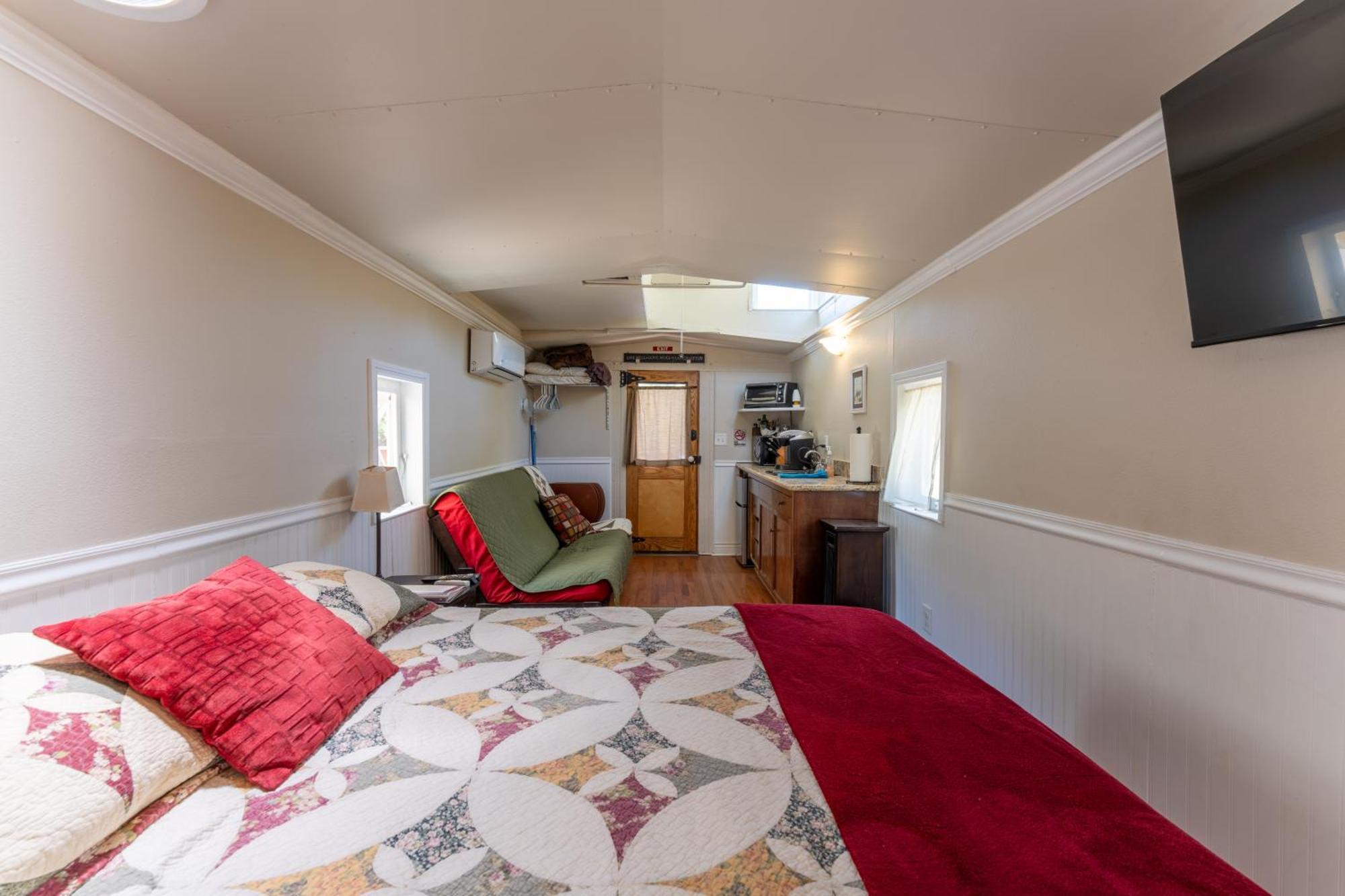 Villa Little Red Caboose à Oakhurst Extérieur photo